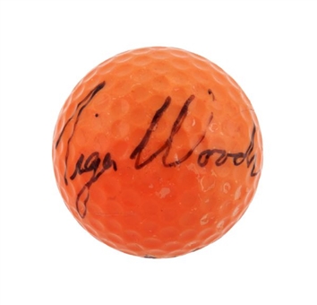 Tiger Woods Signed Golf Ball – Early Sig!
